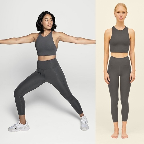 NWT GIRLFRIEND COLLECTIVE High Waist Compression Performance 7/8 Leggings XS - Picture 14 of 16